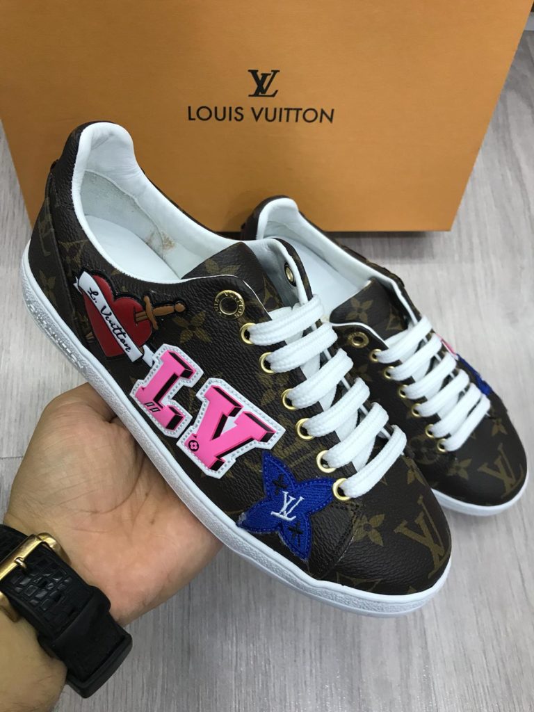 louis vuitton Ayakkabi baskili yuksek kalite
