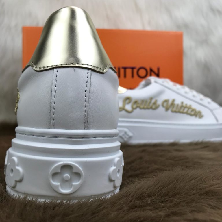 louis vuitton Spor Ayakkabi timeout sneaker beyaz gold