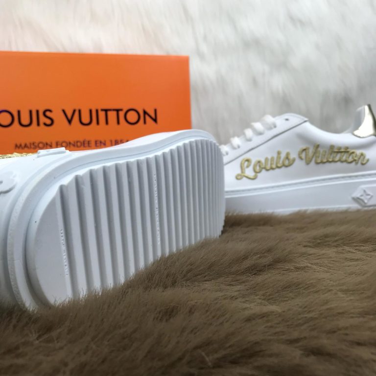 louis vuitton Spor Ayakkabi timeout sneaker beyaz gold