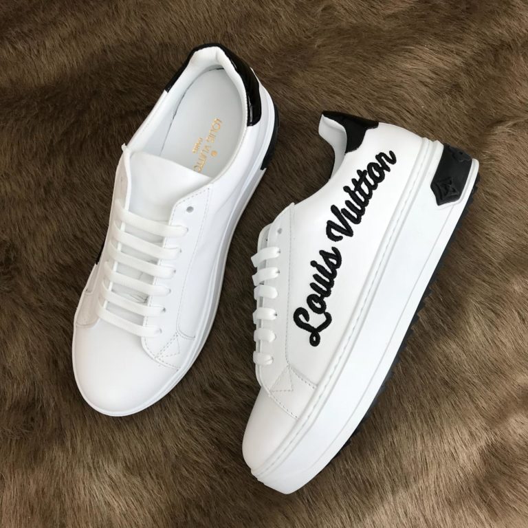 louis vuitton Spor Ayakkabi timeout sneaker siyah beyaz
