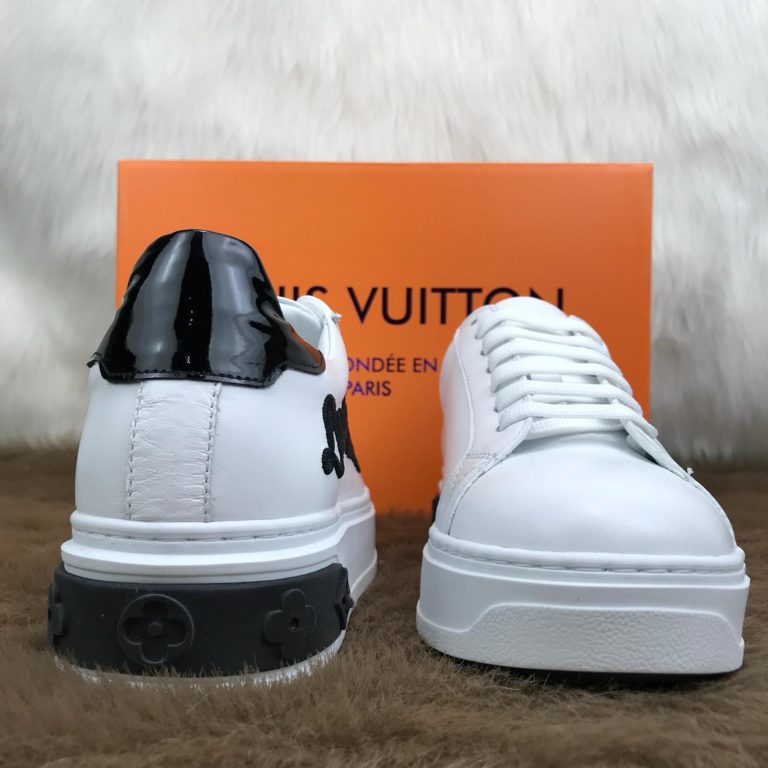 louis vuitton Spor Ayakkabi timeout sneaker siyah beyaz