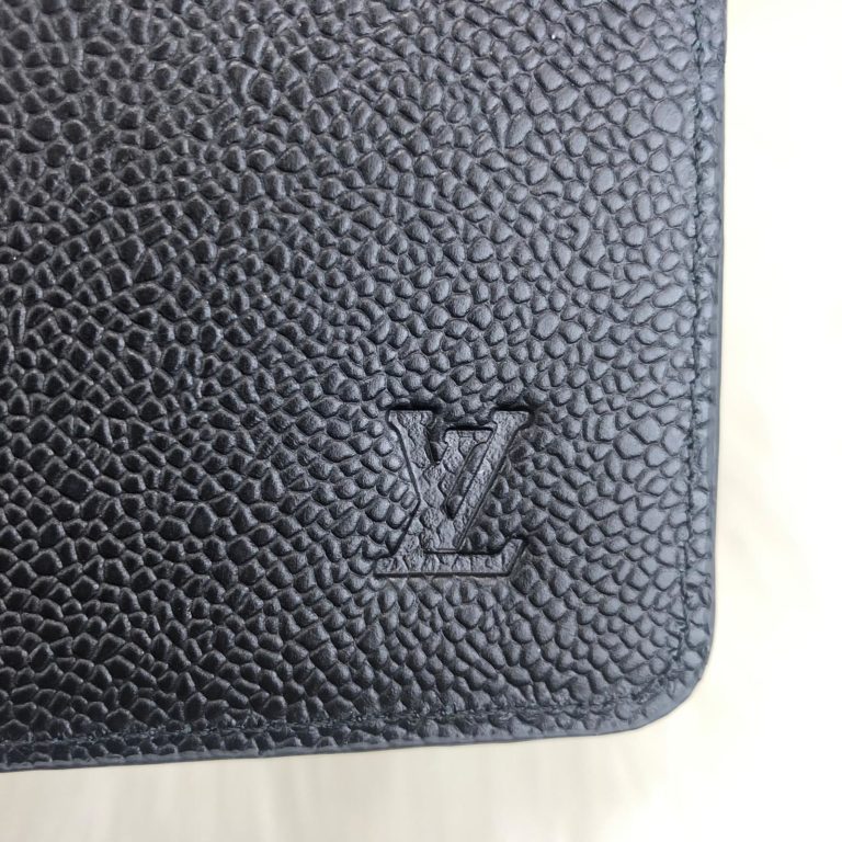 louis vuitton ajanda siyah toz torbali 19x10cm