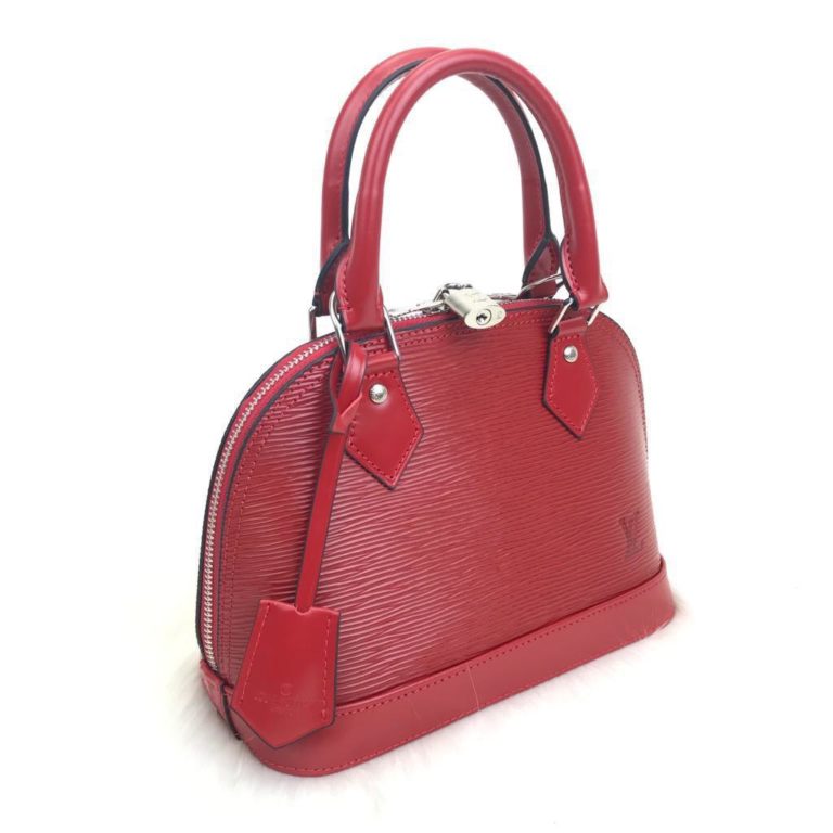 louis vuitton canta Alma D model Epi kirmizi 23x17