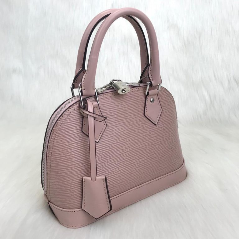 louis vuitton canta Alma D model Epi pudra 23x17