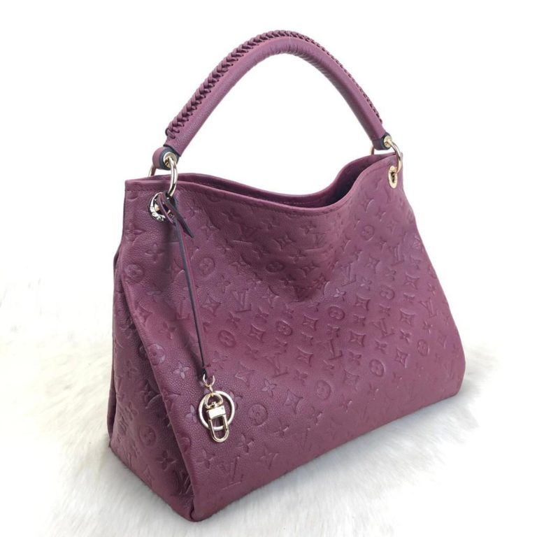 louis vuitton canta Artsy empriente purple 41x32