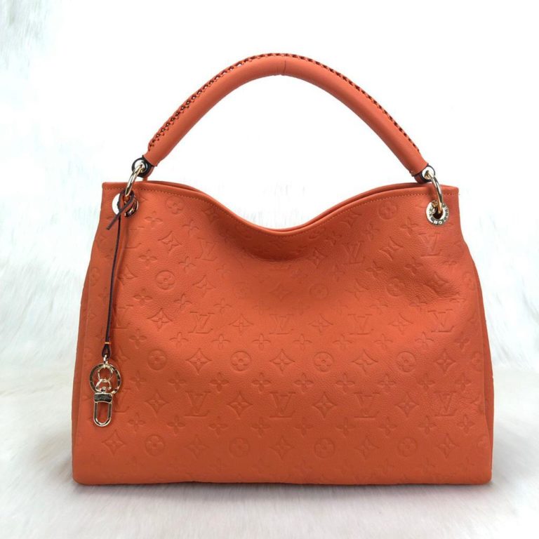 louis vuitton canta Artsy empriente turuncu 41x32
