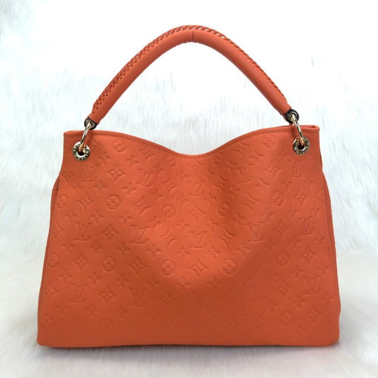 louis vuitton canta Artsy empriente turuncu 41x32