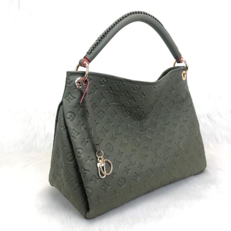louis vuitton canta Artsy empriente yesil 41x32