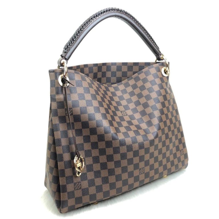 louis vuitton canta Artsy kahve damier 46x32