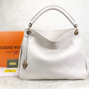 louis vuitton canta Artsy krem monogram empreinte 46x32