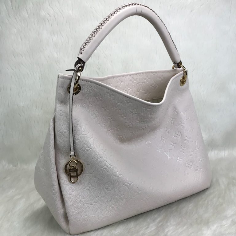 louis vuitton canta Artsy krem monogram empreinte 46x32