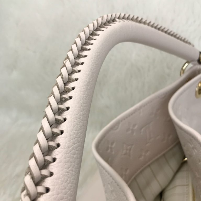 louis vuitton canta Artsy krem monogram empreinte 46x32