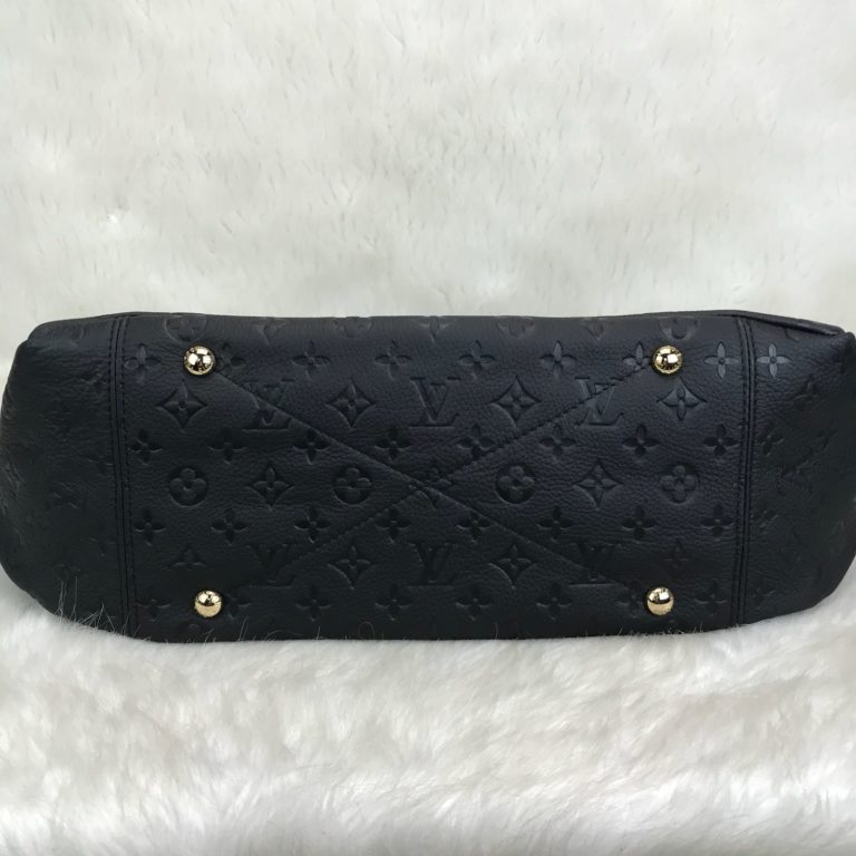 louis vuitton canta Artsy siyah monogram empreinte 46x32