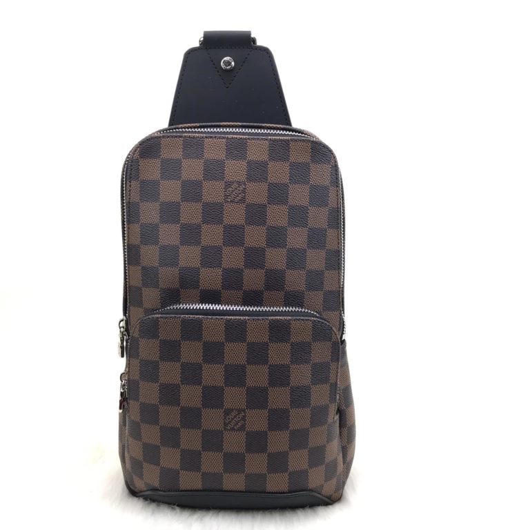 louis vuitton canta Avenue erkek omuz cantasi damier kahve 30x20