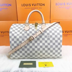 louis vuitton canta Bandoulier Buyuk Boyut Beyaz Gri 35
