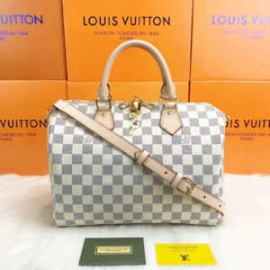 louis vuitton canta Bandoulier Orta Boyut Beyaz Gri 30