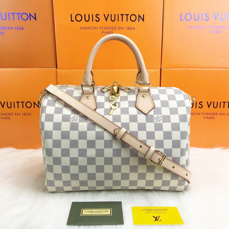 louis vuitton canta Bandoulier Orta Boyut Beyaz Gri 30