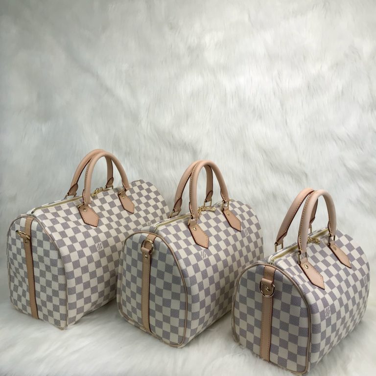 louis vuitton canta Bandoulier Orta Boyut Beyaz Gri 30