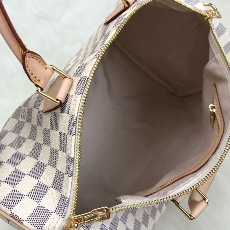 louis vuitton canta Bandoulier Orta Boyut Beyaz Gri 30