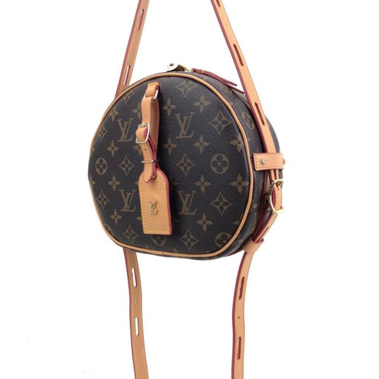 louis vuitton canta Boite Chapeau Souple yuvarlak 22x20x8
