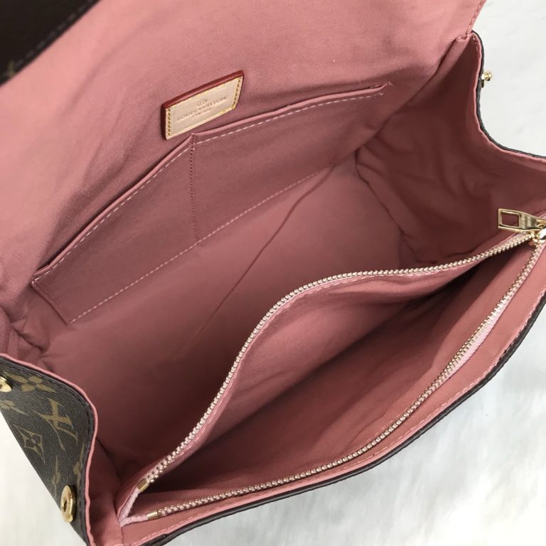louis vuitton canta Cluny BB pudra pembe 28x20