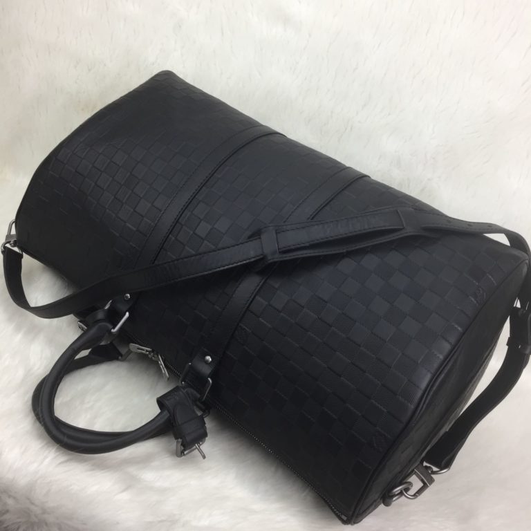 louis vuitton canta Keepall damier infini el valizi 55
