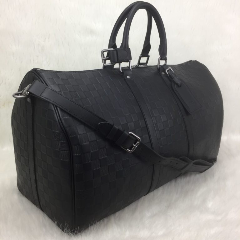 louis vuitton canta Keepall damier infini el valizi 55