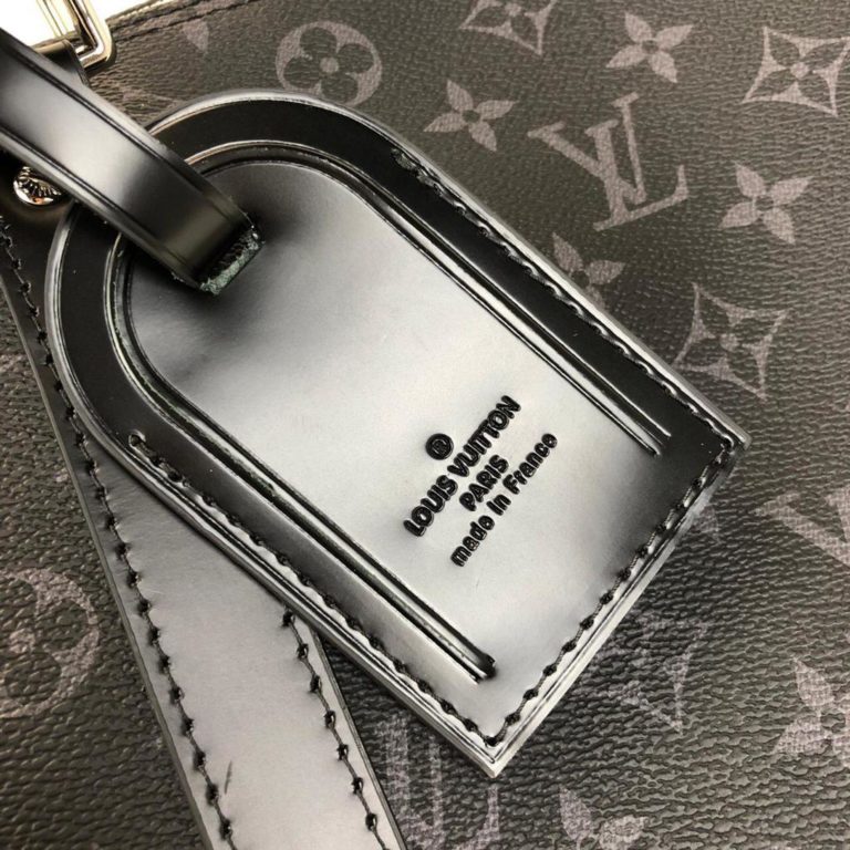 louis vuitton canta Keepall el valizi monogram siyah unisex 55x31x26