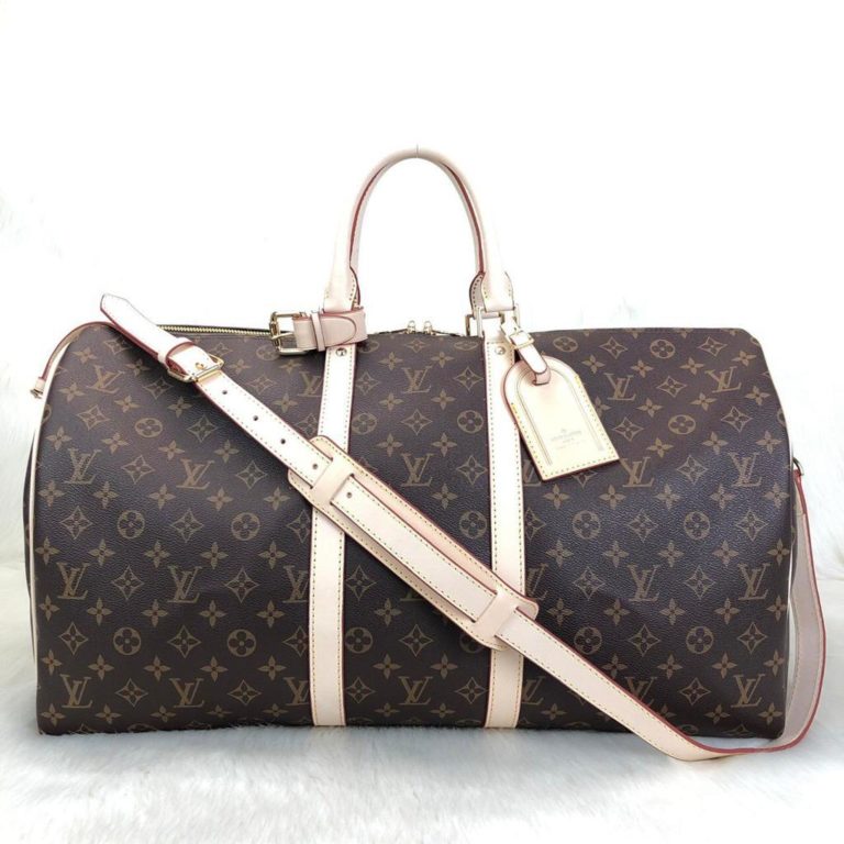 louis vuitton canta Keepall el valizi unisex 55x31x26