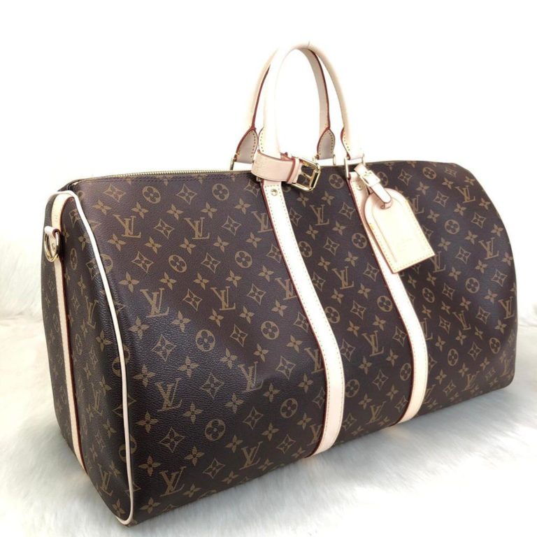 louis vuitton canta Keepall el valizi unisex 55x31x26