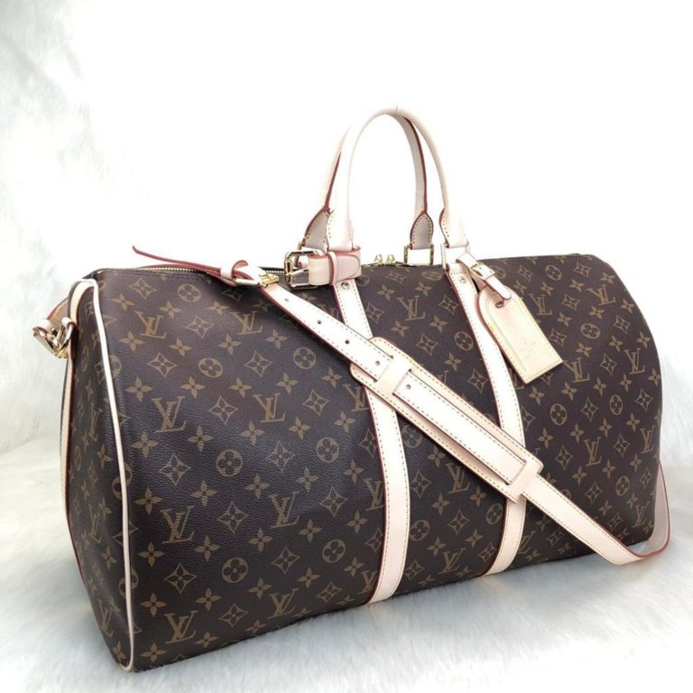 louis vuitton canta Keepall el valizi unisex 55x31x26