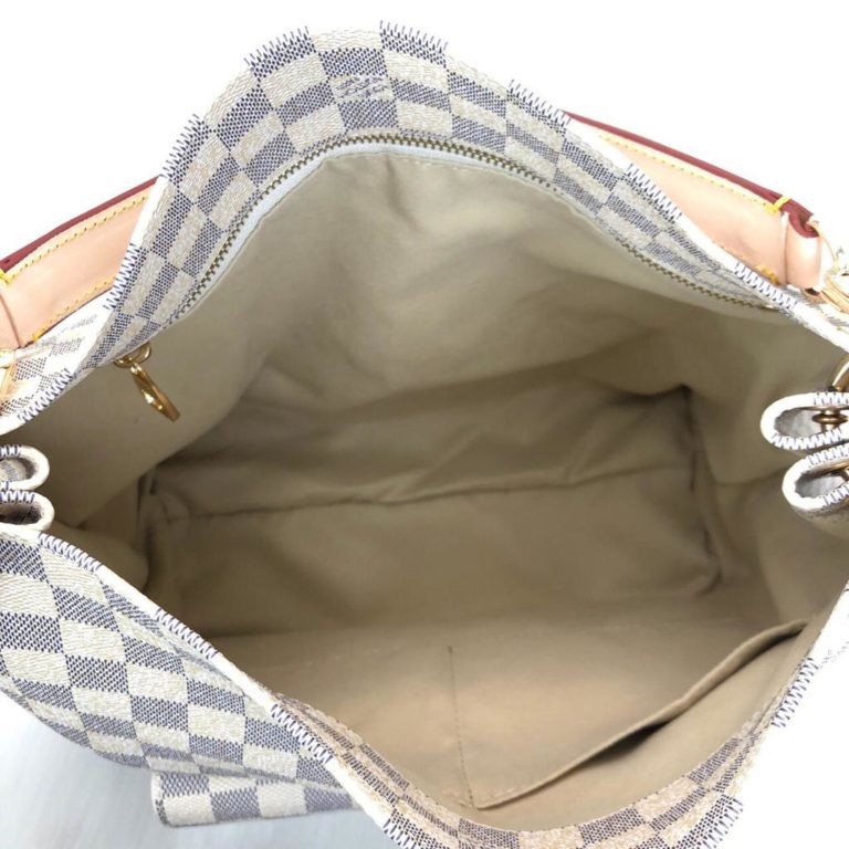 louis vuitton canta Metis GM damier beyaz 35x32