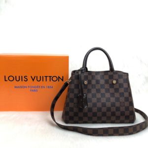 louis vuitton canta Montaigne BB kucuk boy kahve 29x20x13