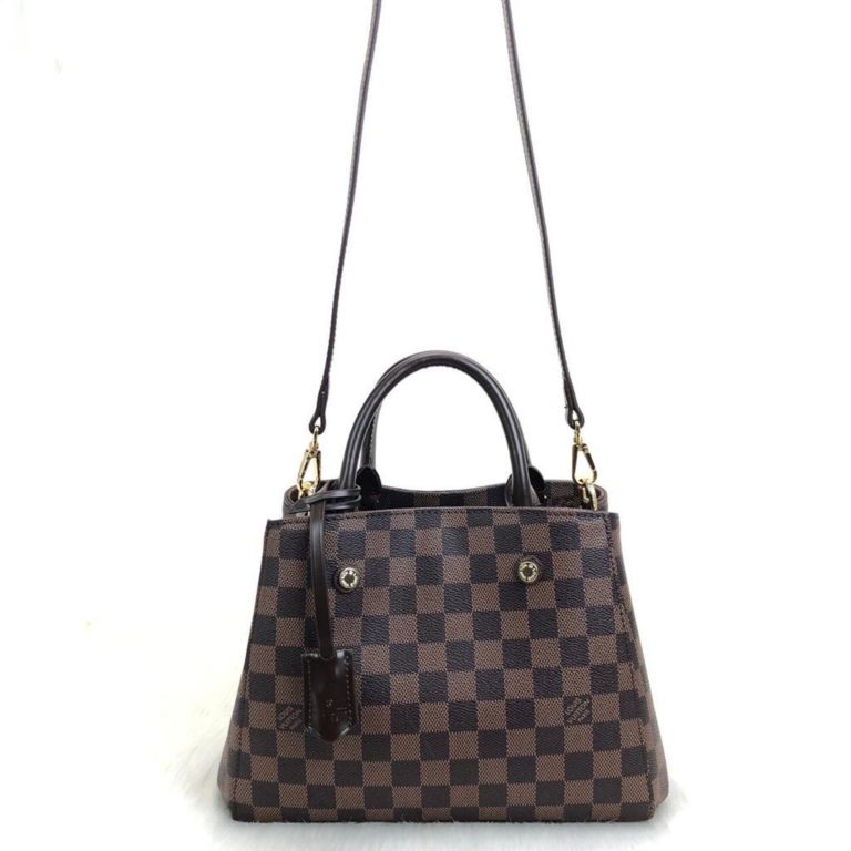 louis vuitton canta Montaigne BB kucuk boy kahve 29x20x13