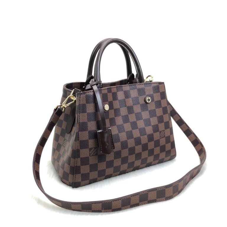 louis vuitton canta Montaigne BB kucuk boy kahve 29x20x13