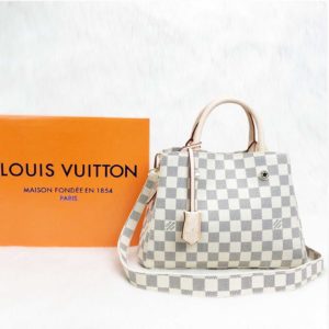 louis vuitton canta Montaigne MM orta boy beyaz 33x23x15