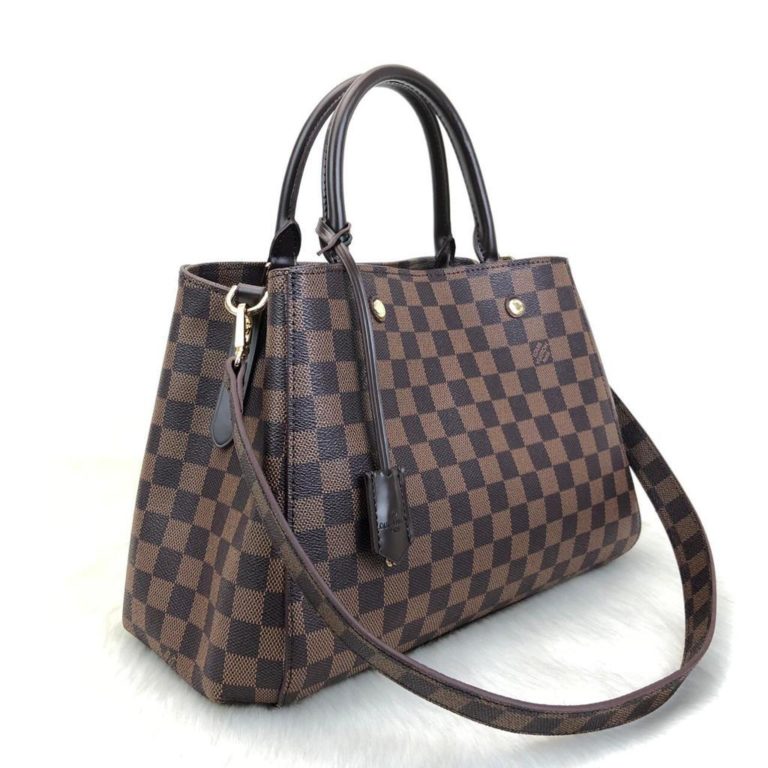 louis vuitton canta Montaigne MM orta boy kahve 33x23x15