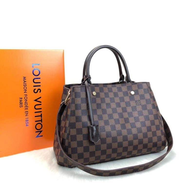 louis vuitton canta Montaigne MM orta boy kahve 33x23x15