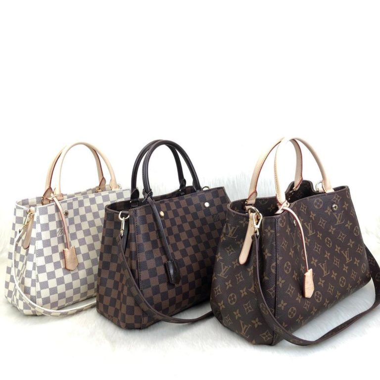louis vuitton canta Montaigne MM orta boy kahve 33x23x15