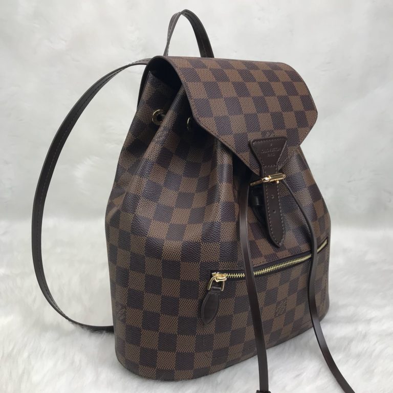 louis vuitton canta Montsouris sirt cantasi kahve 29x26