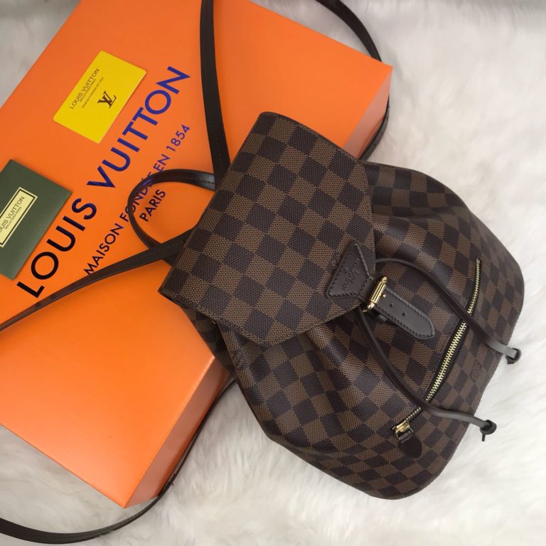 louis vuitton canta Montsouris sirt cantasi kahve 29x26
