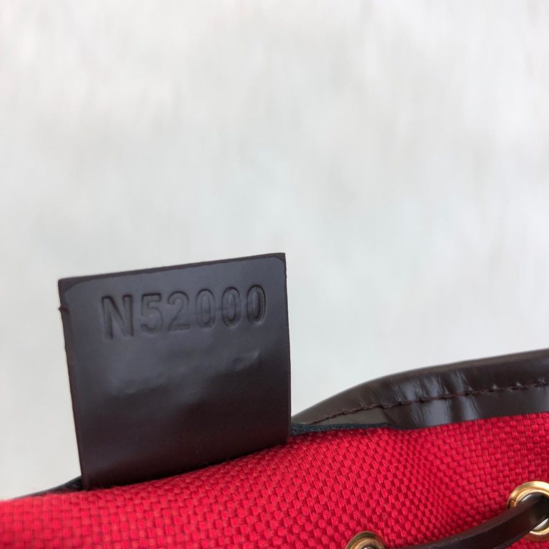 louis vuitton canta Nano Noe buzgulu mini kahve damier 16x13
