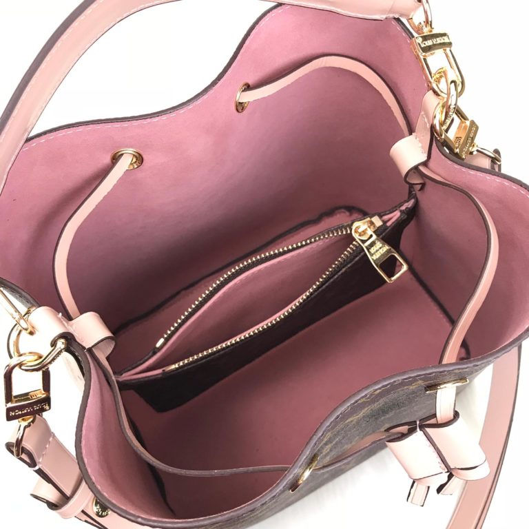 louis vuitton canta Neo Noe poset canta pudra pembe 26x26x17