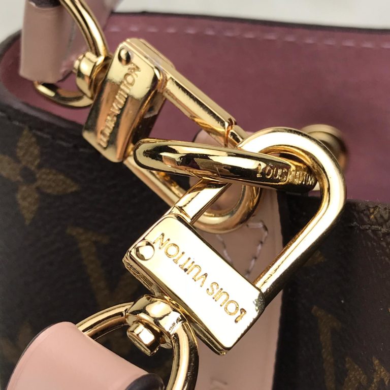 louis vuitton canta Neo Noe poset canta pudra pembe 26x26x17