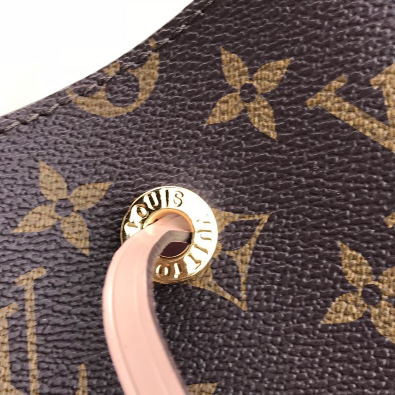 louis vuitton canta Neo Noe poset canta pudra pembe 26x26x17