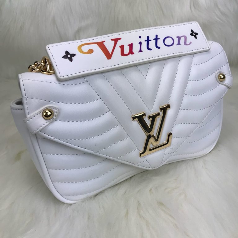 louis vuitton canta New Wave ithal beyaz 25x15