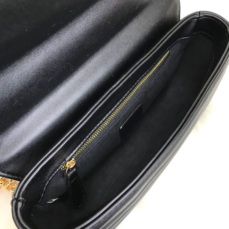 louis vuitton canta New Wave ithal siyah 25x15