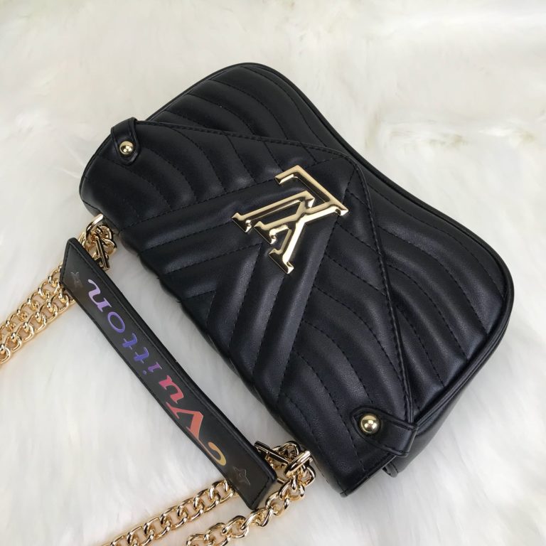 louis vuitton canta New Wave ithal siyah 25x15