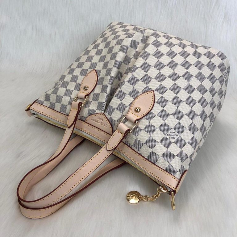 louis vuitton canta Palermo damier beyaz 36x26x15