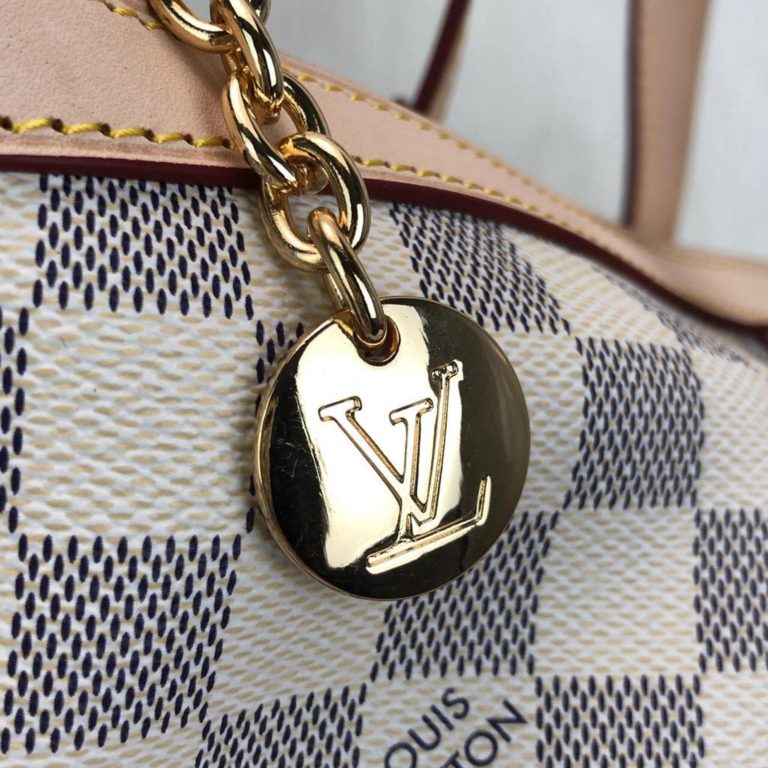 louis vuitton canta Palermo damier beyaz 36x26x15